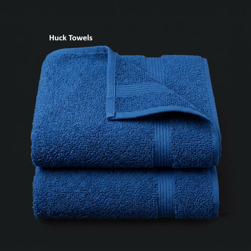 Huck Towel (Blue) – Gazi Rags